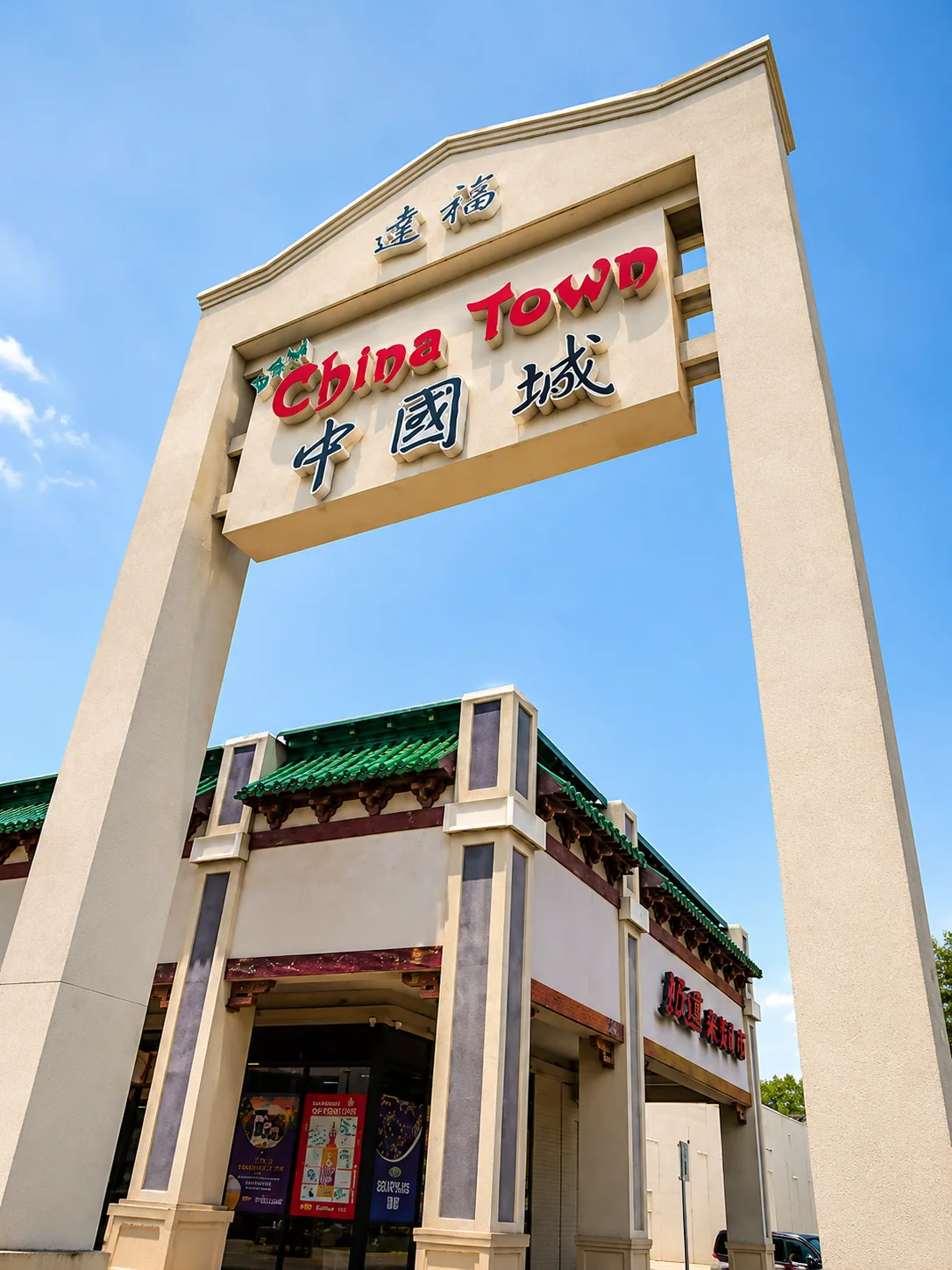 China Town entrance sign