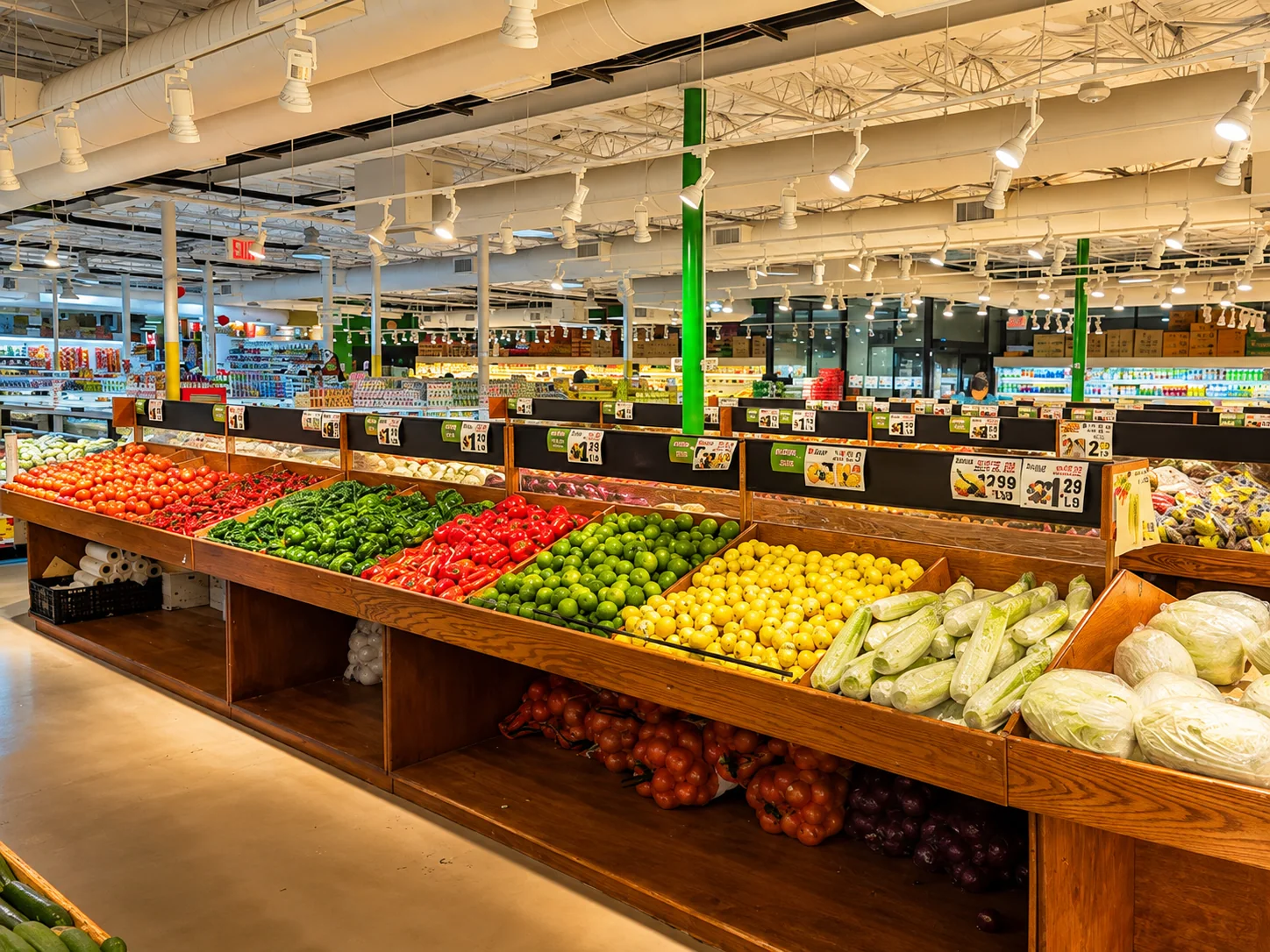 Fresh produce department