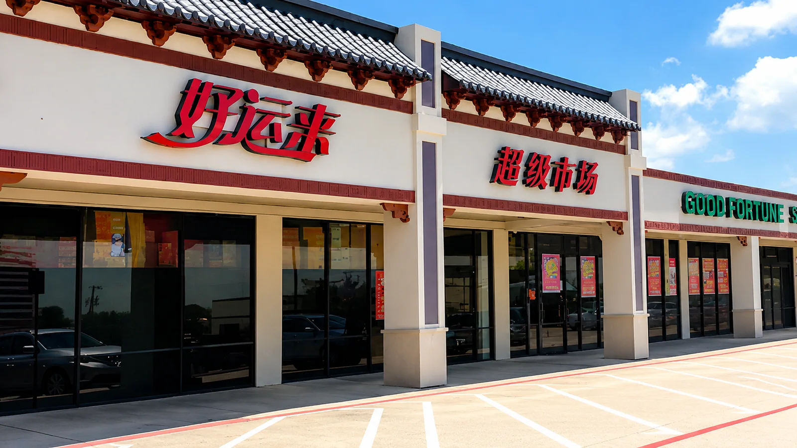 Good Fortune Supermarket storefront